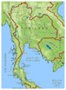 Click To View A Larger & More Detailed Map of Thailand